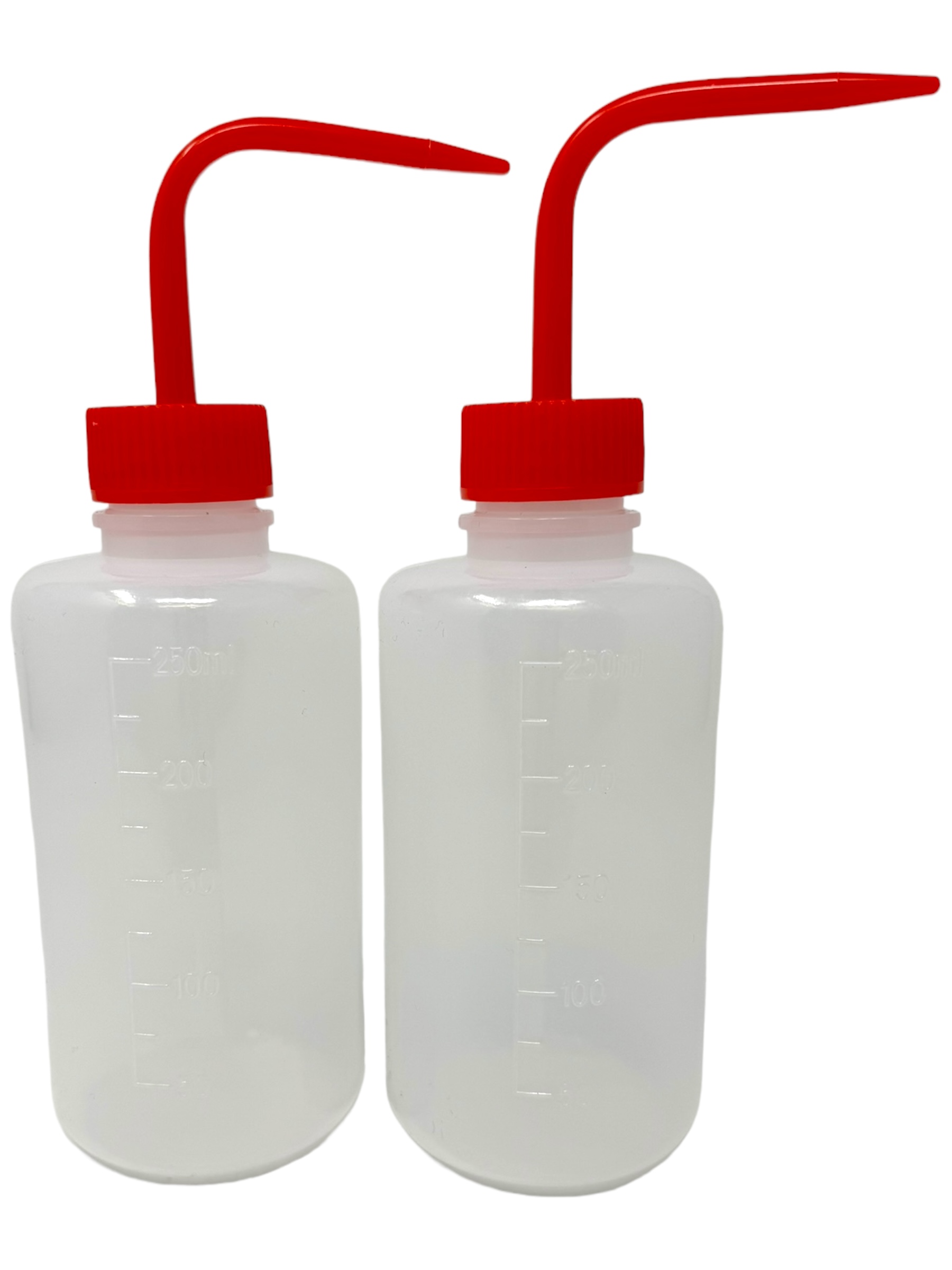 INKgrafiX® Applikationsflasche KLAR / ROT - 250ml Soap Tropfflasche Washbottle Spritzflasche  Kopie