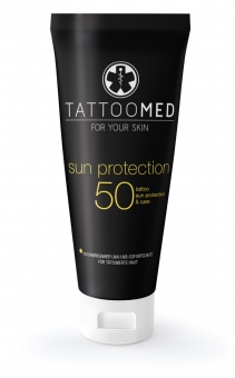 TATTOOMED TATTOO SUN PROTECTION - LSF 25 oder 50 - 100ml Sonnencreme LSF50